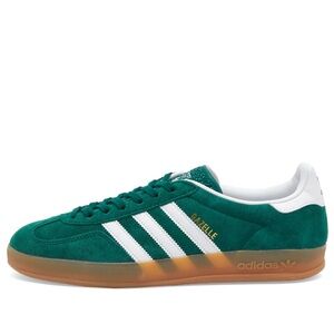 Green adidas gazelle outdoor